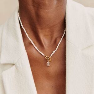 Sezane Irma Choker Pearl Necklace - NWOT